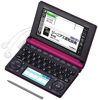 【中古】CASIO Ex-word 電子辞書 高校生学習モデル XD-B4800 マゼンタピンク XD-B4800MP【メーカー名】【メーカー型番】【ブランド名】CASIO(カシオ) 電子辞書 【商品説明】CASIO Ex-word 電子辞書 高校生学習モデル XD-B4800 マゼンタピンク XD-B4800MP商品紹介 高校生モデル 学習に強い電子辞書 130コンテンツ収録。画像検索エンジン電子図鑑&ツインカラー液晶搭載・文字くっきり&カラー表示 Blanview液晶搭載。堅牢設計&長電池寿命/発音機能=有。コンテンツ数=130。手書き文字認識機能=有。画面タッチ操作機能=有。コンテンツ追加機能=有/本体メモリ書込式。画面サイズ=5.3型タッチパネル。電源=単3形アルカリ乾電池LR6(AM3)2本または単3形充電式2本。電池持続寿命=新品のアルカリ単3形乾電池LR6(AM3)の場合:約130時間等 ご注意（免責）＞必ずお読みください 参考価格として表示しているのは商品発売時点でのメーカーの想定した価格です。商品紹介 高校生モデル 学習に強い電子辞書 130コンテンツ収録。画像検索エンジン電子図鑑&ツインカラー液晶搭載・文字くっきり&カラー表示 Blanview液晶搭載。堅牢設計&長電池寿命/発音機能=有。コンテンツ数=130。手書き文字認識機能=有。画面タッチ操作機能=有。コンテンツ追加機能=有/本体メモリ書込式。画面サイズ=5.3型タッチパネル。電源=単3形アルカリ乾電池LR6(AM3)2本または単3形充電式2本。電池持続寿命=新品のアルカリ単3形乾電池LR6(AM3)の場合:約130時間等 ご注意（免責）＞必ずお読みください 参考価格として表示しているのは商品発売時点でのメーカーの想定した価格です。商品紹介 高校生モデル 学習に強い電子辞書 130コンテンツ収録。画像検索エンジン電子図鑑&ツインカラー液晶搭載・文字くっきり&カラー表示 Blanview液晶搭載。堅牢設計&長電池寿命/発音機能=有。コンテンツ数=130。手書き文字認識機能=有。画面タッチ操作機能=有。コンテンツ追加機能=有/本体メモリ書込式。画面サイズ=5.3型タッチパネル。電源=単3形アルカリ乾電池LR6(AM3)2本または単3形充電式2本。電池持続寿命=新品のアルカリ単3形乾電池LR6(AM3)の場合:約130時間等 ご注意（免責）＞必ずお読みください 参考価格として表示しているのは商品発売時点でのメーカーの想定した価格です。商品紹介 高校生モデル 学習に強い電子辞書 130コンテンツ収録。画像検索エンジン電子図鑑&ツインカラー液晶搭載・文字くっきり&カラー表示 Blanview液晶搭載。堅牢設計&長電池寿命/発音機能=有。コンテンツ数=130。手書き文字認識機能=有。画面タッチ操作機能=有。コンテンツ追加機能=有/本体メモリ書込式。画面サイズ=5.3型タッチパネル。電源=単3形アルカリ乾電池LR6(AM3)2本または単3形充電式2本。電池持続寿命=新品のアルカリ単3形乾電池LR6(AM3)の場合:約130時間等 ご注意（免責）＞必ずお読みください 参考価格として表示しているのは商品発売時点でのメーカーの想定した価格です。商品紹介 高校生モデル 学習に強い電子辞書 130コンテンツ収録。画像検索エンジン電子図鑑&ツインカラー液晶搭載・文字くっきり&カラー表示 Blanview液晶搭載。堅牢設計&長電池寿命/発音機能=有。コンテンツ数=130。手書き文字認識機能=有。画面タッチ操作機能=有。コンテンツ追加機能=有/本体メモリ書込式。画面サイズ=5.3型タッチパネル。電源=単3形アルカリ乾電池LR6(AM3)2本または単3形充電式2本。電池持続寿命=新品のアルカリ単3形乾電池LR6(AM3)の場合:約130時間等 ご注意（免責）＞必ずお読みください 参考価格として表示しているのは商品発売時点でのメーカーの想定した価格です。中古品のため使用に伴うキズ等がございますが、問題なくご使用頂ける商品です。画像はイメージ写真ですので商品のコンディション、付属品の有無については入荷の度異なります。当店にて、動作確認・点検・アルコール等のクリーニングを施しております。中古品のため限定特典や補償等は、商品名、説明に記載があっても付属しておりません予めご了承下さい。当店では初期不良に限り、商品到着から7日間は返品を 受付けております。他モールとの併売品の為、完売の際はご連絡致しますのでご了承ください。ご注文からお届けまで1、ご注文⇒ご注文は24時間受け付けております。2、注文確認⇒ご注文後、当店から注文確認メールを送信します。3、お届けまで3〜10営業日程度とお考え下さい。4、入金確認⇒前払い決済をご選択の場合、ご入金確認後、配送手配を致します。5、出荷⇒配送準備が整い次第、出荷致します。配送業者、追跡番号等の詳細をメール送信致します。6、到着⇒出荷後、1〜3日後に商品が到着します。　※離島、北海道、九州、沖縄は遅れる場合がございます。予めご了承下さい。お電話でのお問合せは少人数で運営の為受け付けておりませんので、メールにてお問合せお願い致します。営業時間　月〜金　10:00〜17:00お客様都合によるご注文後のキャンセル・返品はお受けしておりませんのでご了承下さい。0