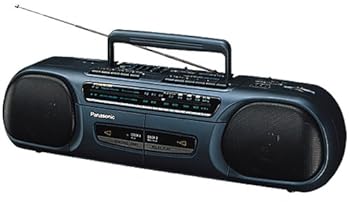 【中古】Panasonic ラジオカセット ブラック RX-FT53-K