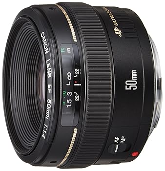 【中古】Canon 単焦点レンズ EF50mm F1.4 USM フルサイズ対応