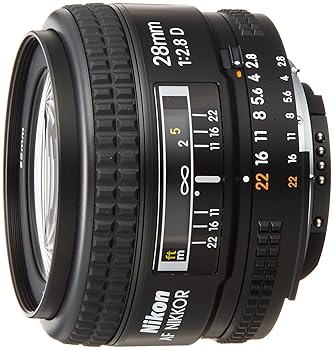 【中古】Nikon 単焦点レンズ Ai AF Nikkor 28mm f/2.8D フルサイズ対応