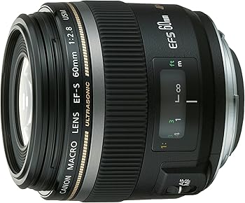 【中古】Canon 単焦点マクロレンズ EF-S60mm F2.8マクロ USM APS-C対応
