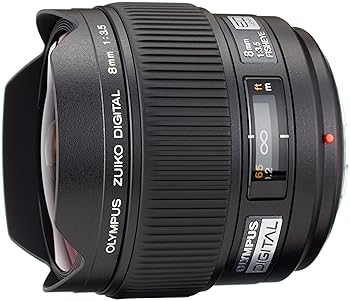 【中古】OLYMPUS 対角線魚眼レンズ ZUIKO DIGITAL ED 8mm F3.5 Fisheye