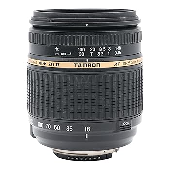 【中古】TAMRON AF18-250mm F/3.5-6.3 Di II LD Aspherical [IF] Macro デジタル専用 AFモーター内蔵ニコン用 A18NII