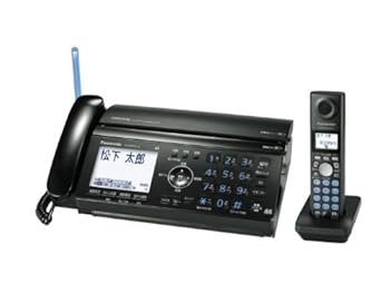 【中古】パナソニック おたっくす デジタルコードレスFAX 子機1台付き ブラック KX-PW521XL-K 【中古】パナソニック おたっくす デジタルコードレスFAX 子機1台付き ブラック KX-PW521XL-K