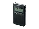 【中古】ソニー ポケットラジオ XDR-63TV : ポケッタブルサイズ FM/AM/ワンセグTV音声対応 ブラック