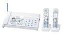 【中古】パナソニック おたっくす デジタルコードレスFAX 子機2台付き ホワイト KX-PD702DW-W