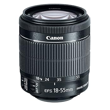 【中古】CANON ZOOM LENS EF-S 18-55mm 1:4-5.6 IS STM