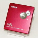 【中古】SONY ソニー MZ-NE810(-R)レッド Net MD対応ポータブルMDウォークマン MDLP対応 (MD再生専用機/MDウォークマン)