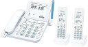 【中古】パナソニック コードレス電話機(子機2台付き) VE-GD66DW-W|詳細画像