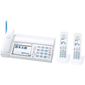 【中古】KX-PZ710DW-W (ホワイト) おたっくす デジタルコ-ドレス普通紙ファクス 子機2台