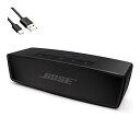【中古】Bose SoundLink Mini II スペシャルエディション + オリジナル Cタイプ 予備充電ケーブル セット (トリプルブラック)