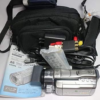 【中古】JVCケンウッド ビクター ハイビジョンメモリームービー チタンシルバー GZ-HM400- ...