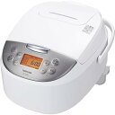 【中古】TOSHIBA(東芝) 炊飯器 5.5合 RC-10MSL(W) ホワイト 一人暮らし 本かまどコース つゆ防止 着脱丸洗い内蓋&蒸気口