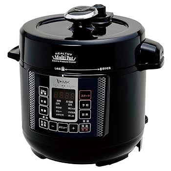 【中古】エムケー精工 電気圧力鍋 ヘルシーマルチポット EA-130K（3Lタイプ）