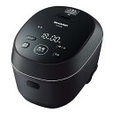 【中古】シャープ 炊飯器 3合 IH式 一人暮らし PLAINLY 匠の火加減 ブラック KS-HF05B-B