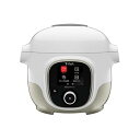 【中古】ティファール 電気圧力鍋 圧力調理 自動調理 ほったらかし調理 「クックフォーミー 3L」 ホワイト 内蔵210レシピ CY8701JP