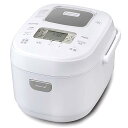 【中古】アイリスオーヤマ IH炊飯器 3合 IH式 40銘柄炊き分け機能 極厚火釜 玄米 2020年モデル ホワイトレーベル WLRC-IK30-W