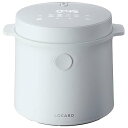 【中古】LOCABO(ロカボ) 糖質カット炊飯器 LOCABO (ホワイト)