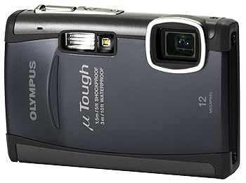 【中古】OLYMPUS 防水デジタルカメラ μ TOUGH 6010 ダークグレー μTOUGH-6010GRY