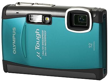 【中古】OLYMPUS 防水デジタルカメラ μ TOUGH 6010 ブルー μTOUGH-6010BLU
