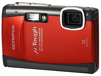 【中古】OLYMPUS 防水デジタルカメラ μ TOUGH 6010 レッド μTOUGH-6010RED