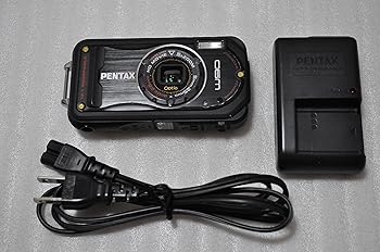 【中古】PENTAX 防水デジタルカメラ Optio W90 ブラック OPTIOW90B