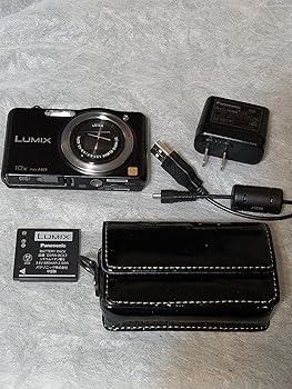 【中古】パナソニック デジタルカメラ ルミックスSZ7 光学10倍 ブラック DMC-SZ7-K