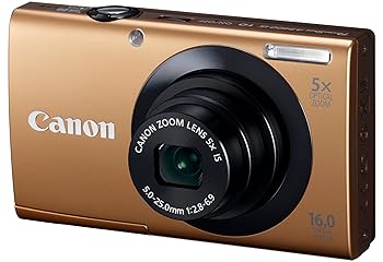 【中古】Canon デジタルカメラ PowerShot A3400IS ゴールド 光学5倍ズーム タッチパネル PSA3400IS(GL)