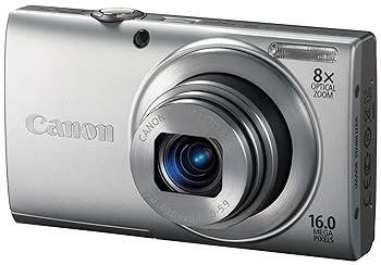 【中古】Canon デジタルカメラ PowerShot A4000IS シルバー 1600万画素 光学8倍ズーム PSA4000IS(SL)