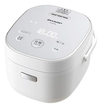 【中古】シャープ パン調理機能付 ジャー炊飯器 3合炊き ホワイト KS-CF05A-W