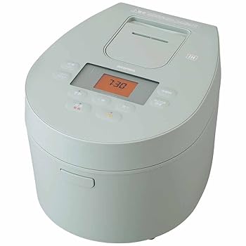 【中古】アイリスオーヤマ 炊飯器 5.5合 IH式 50銘柄炊き分け 低温調理/パン・ケーキ機能搭載 RC-IL50-G ピスタチオ