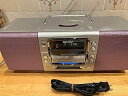 【中古】SHARP シャープ MD-F230-P ピンク MD/CDシステム (CD/MDデッキ/ラジカセ形状タイプ)