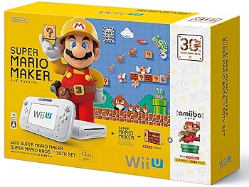 【中古】【数量限定】Wii U スーパーマリオメーカー スーパーマリオ30周年セット