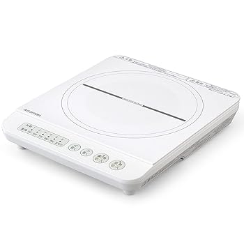 【中古】アイリスオーヤマ IHコンロ 1口 IHクッキングヒーター 1400W ホワイト IHK-T35-W