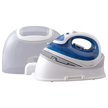 【中古】アイリスオーヤマ(IRIS OHYAMA) スチームアイロン コードレス 最短30秒スピード立上 ダイヤモンド+セラミック加工 2段階スチーム 霧吹き機...