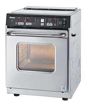 【中古】リンナイ(Rinnai) ガス高速オーブン 卓上タイプ 涼厨 RCK-S10AS(A) プロパンガス用【LPG】
