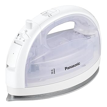 【中古】パナソニック(Panasonic) 【2023最新型 コードレス】パナソニック コードレススチーム Wヘッドアイロン シルバーチタンコート 除菌 ホワイ...