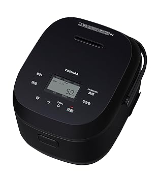 【中古】TOSHIBA(東芝) 炊飯器 5.5合 rice cooker RC-10BHW(K) ブラック
