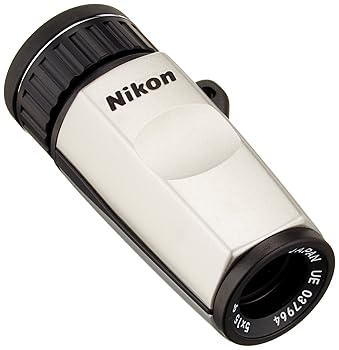 【中古】Nikon 単眼鏡 モノキュラー HG5X15D (日本製) ホワイト