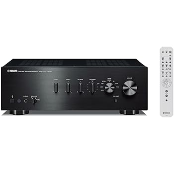 【中古】ヤマハ プリメインアンプ A-S301(B) 192kHz/24bit対応 光/同軸デジタル入力 ブラック