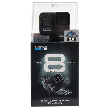 【中古】GoPro HERO8 Black ゴープロ ヒーロー8 ブラック ウェアラブル アクション カメラ CHDHX-801-FW