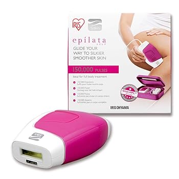 【中古】アイリスオーヤマ 光脱器 エピレタ 光美容器 15万発照射 全身 5段階調整 レディース メンズ 男..