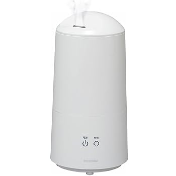 【中古】アイリスオーヤマ 加湿器 超音波式 加湿量 280ml タンク容量 3L 7.5畳 11時間連続加湿 タッチ..