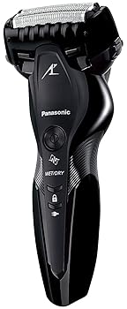 【中古】パナソニック ラムダッシュ メンズシェーバー 3枚刃 お風呂剃り可 黒 ES-CST2R-K
