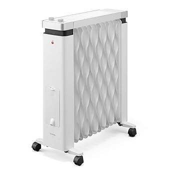 【中古】アイリスオーヤマ ヒーター オイルヒーター ウェーブ型 1200W 8畳 タオルハンガー ダイヤル式 ..