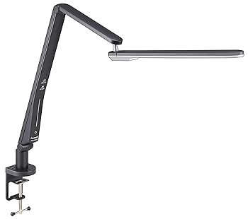 【中古】パナソニック LEDデスクライト クランプ型 パソコンくっきり光搭載 非接触タッチレススイッチ ..