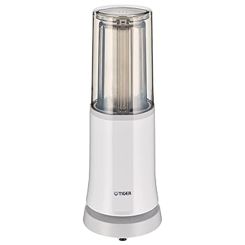 【中古】タイガー魔法瓶(TIGER) ミキサー 400ml ミキサー ジューサー スムージー カップ・フタ食器洗い乾燥機対応 シルキーホワイト SKR-W400...