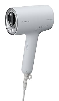 【中古】パナソニック ヘアドライヤー ナノケア 高浸透ナノイー&ミネラル搭載 コンパクト バイオマスペイント エコパッケージ ミストグレー EH-NA0J-H