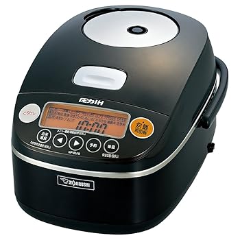 【中古】象印 圧力IH炊飯器 5.5合 ブラック NP-BU10-BA