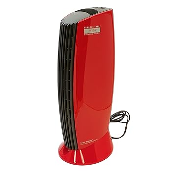 【中古】IonicBreeze/MIDI 空気清浄機 レッド 消臭 21畳 節電 省電力 集塵 静か 花粉 高性能 節電対策 フィルターレス エコ ハイパワー アレルゲン 59087
